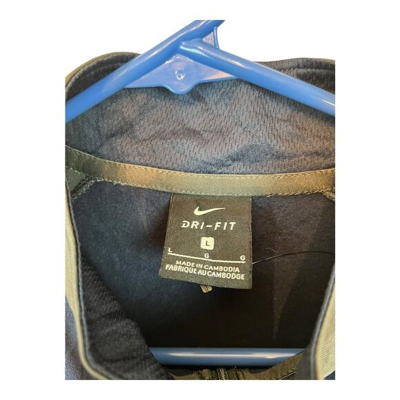 Nike Athletic Pullover Sweatshirt Hoodie Athleisure Active Gym Workout Soccer L - Picture 3 of 4